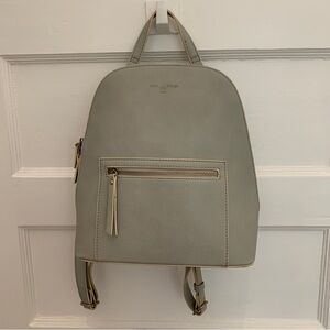 Adorable backpack in soft grey colour